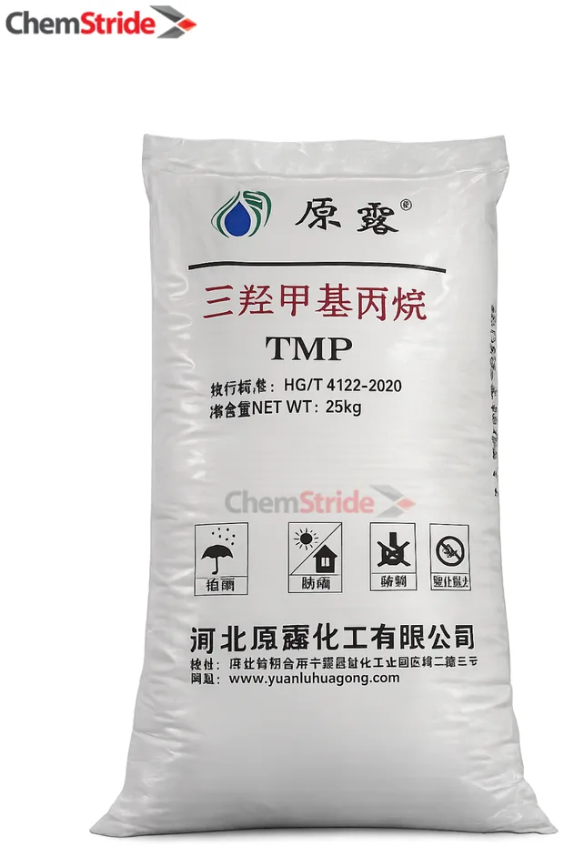 Trimethylolpropane (TMP) Yuanlu packaging as supplied by ChemStride